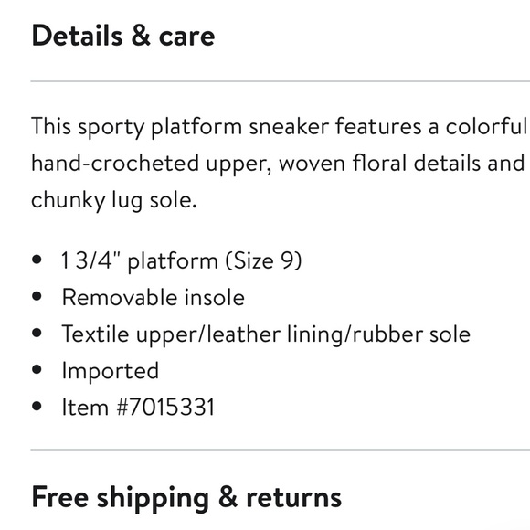 Free People “Catch Me if You Can” platform sneaker. Worn x2 Multicolor - Picture 6 of 12